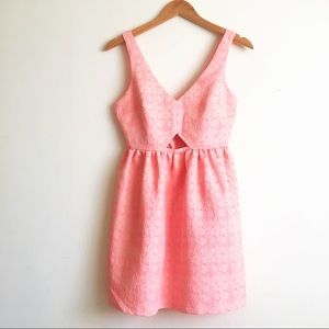 Zara Trafaluc Neon Pink Dress Size S